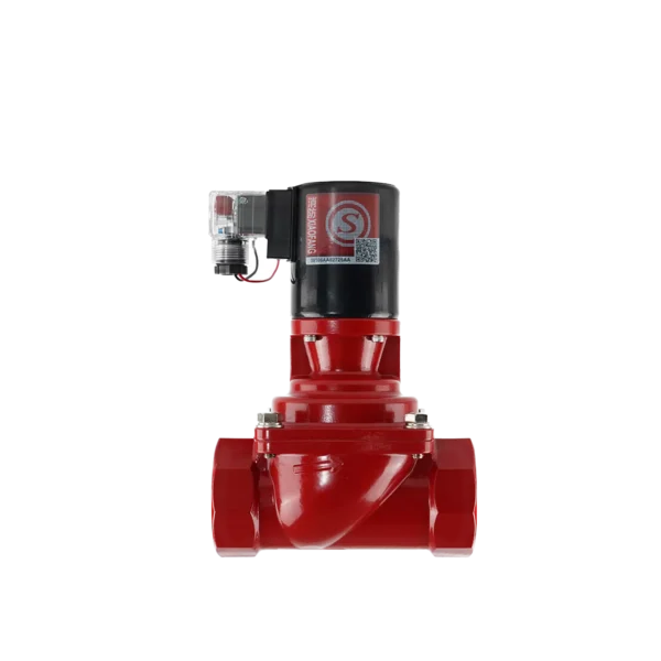 Fire-fighting solenoid valve