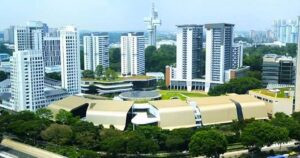 Tanda-Fire-Alarm-Panel-System-Project-in-Nus-Central-Library-Singapore